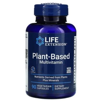Life Extension Plant-Based Multivitamin (растительные мультивитамины) 90 вег. капсул, срок годности 08/2024