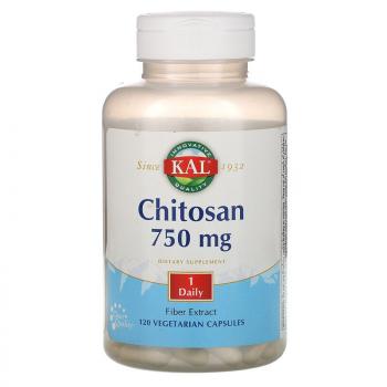 KAL Chitosan (Хитозан) 750 мг 120 капсул