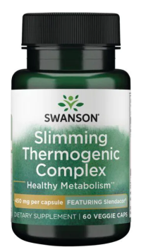 Swanson Slimming Thermogenic Complex (термогенный комплекс для похудения) 450 мг 60 вег. капсул