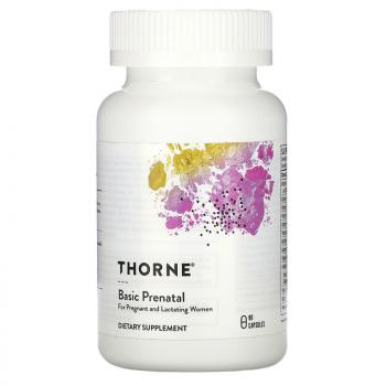 Thorne Research Basic Prenatal 90 капсул