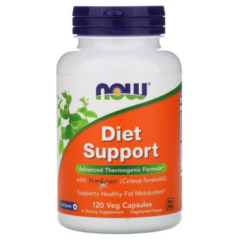 NOW  Diet Support (Диетическая поддержка) 120 растительных капсул
