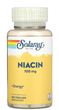 Solaray Vitamin B-1 (Витамин B-1) 100 мг 100 вег капсул