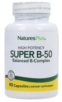 NaturesPlus SUPER B-50 COMPLEX 90 вег капсул