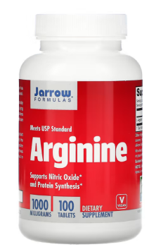 Jarrow Formulas Arginine (Аргинин) 1000 мг 100 таблеток