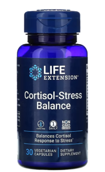 Life Extension Cortisol-Stress Balance (Баланс кортизола и стресса) 30 вег капсул