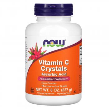 NOW Vitamin C Crystals (Витамин C в кристаллах) 227 гр