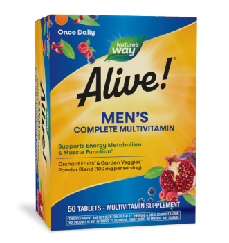 Nature's Way, Alive! Men's Complete Multivitamin(комплекс мультивитаминов для мужчин) 50 таблеток