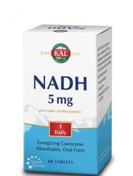 KAL NADH (Никотинамидадениндинуклеотид НАДН) 5 мг 60 таблеток