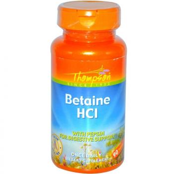 Thompson Betaine HCL (Бетаина гидрохлорид) 90 таблеток