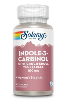 Solaray Indole-3-Carbinol (Индол-3-карбинол поддержка баланса эстрогена) 100 мг 30 капсул