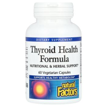 Natural Factors Thyroid Health Formula (здоровье щитовидной железы 60 капсул
