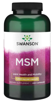 Swanson MSM (МСМ) 1000 мг 240 капсул