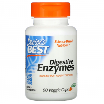 Doctor's Best Пищеварительные ферменты (Digestive Enzymes) 90 капсул