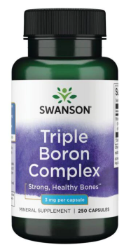 Swanson Triple Boron Complex (Комплекс тройного бора) 3 мг 250 капсул