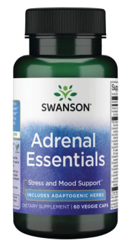 Swanson Adrenal Essentials (Основы надпочечников) 60 вег капсул
