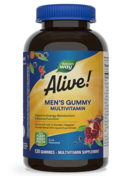 Nature's Way Alive! Men's Multi Gummy (комплекс мультивитаминов для мужчин) 130 жевательных таблеток