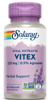Solaray Guaranteed Potency Vitex Chaste Berry Extract (Экстракт ягод витекса целомудренного) 225 мг 60 капсул