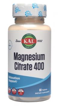 KAL Magnesium Citrate (Цитрат Магния) 400 мг 60 таблеток