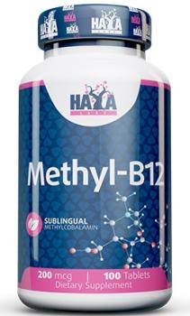 Haya Labs Methyl B-12 (Метил-В12) 200 мг 100 таблеток