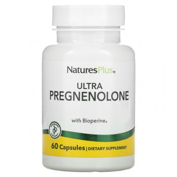 NaturesPlus Ultra Pregnenolone (Ультра прегненолон) 60 капсул
