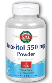 KAL Inositol 550 mg Powder (Инозитол порошок) 550 мг 228 г, срок годности 08/2024