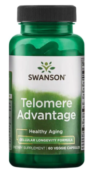 Swanson Telomere Advantage (Преимущество Теломер) 60 вег капсул