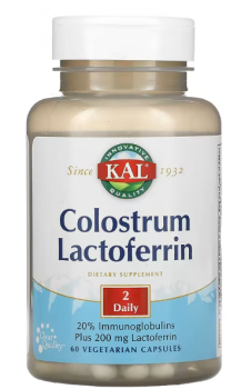 KAL Colostrum Lactoferrin (Лактоферрин молозива) 60 капсул