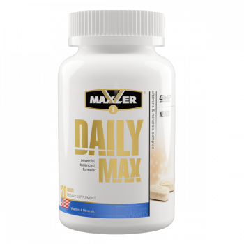 Maxler Daily Max (мультивитаминный и минеральный комплекс) 120 таблеток