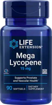 Life Extension Mega Lycopene (Мега Ликопин) 15 мг 90 капсул