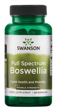 Swanson Full Spectrum Boswellia - Double Strength (Босвелия полного спектра - Двойная сила) 800 мг 60 капсул