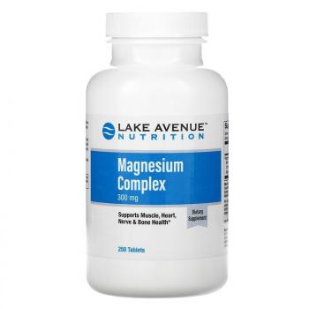 Lake Avenue Nutrition Magnesium Complex (комплекс магния) 300 мг 250 таблеток