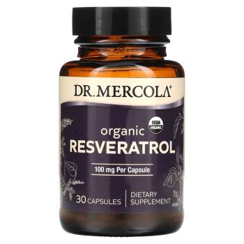 Dr. Mercola Organic Resveratrol (Органический ресвератрол) 100 мг 30 капсул