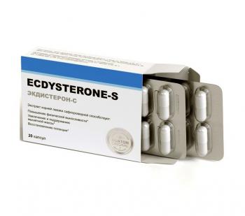 ECDYSTERONE-S (Экдистерон-С) 20 капсул 400 мг