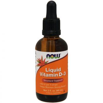 NOW Liquid Vitamin D-3 (Жидкий витамин D-3) 59 мл