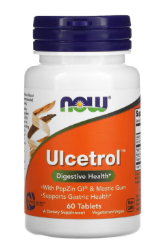 NOW Ulcetrol (Поддерживает здоровье желудка) 60 таблеток