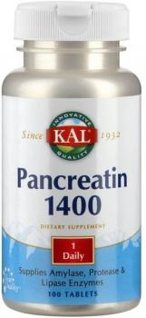 KAL Pancreatin (Панкреатин) 1400 мг 100 таблеток