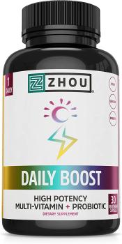 Zhou Daily Boost (Мультивитамины с пробиотиком) 30 капсул