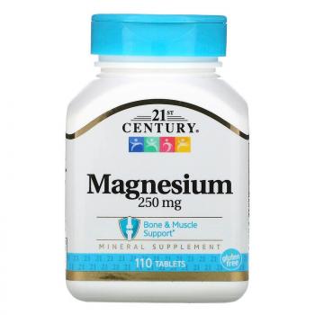 21st Century Magnesium (магний) 250 мг 110 таблеток