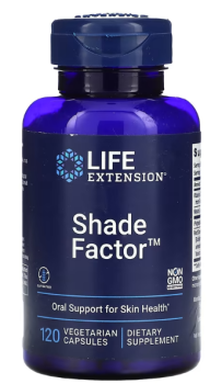 Life Extension Shade Factor (здоровье кожи) 120 вег капсул, 04/24