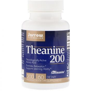 Jarrow Formulas Theanine 200 (Теанин) 200 мг 60 капсул