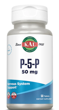 KAL P-5-P The Most Active Form of B-6 (Самая активная форма B-6) 50 таблеток