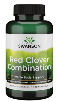 Swanson Red Clover Combination (Комбинация красного клевера) 100 капсул