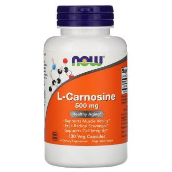 NOW L-Carnosine  (L-Карнозин) 500 мг 100 капсул