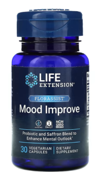 Life Extension FLORASSIST Mood Improve (улучшение настроения) 30 вег капсул