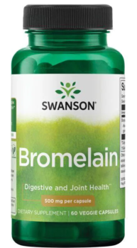 Swanson Bromelain (Бромелайн) 500 мг 60 вег капсул