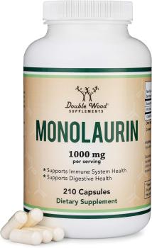 Double Wood Monolaurin (Монолаурин) 1000 мг 210 капсул