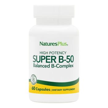 NaturesPlus SUPER B-50 COMPLEX 60 вег капсул