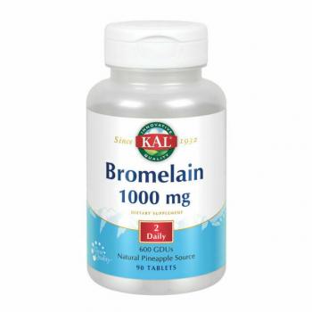 KAL Bromelain (Бромелаин) 1000 мг 90 таблеток
