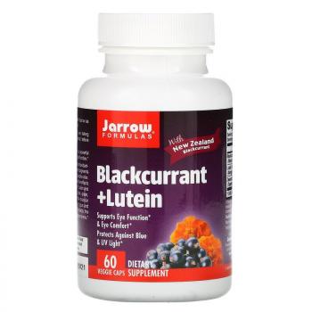 Jarrow Formulas Blackcurrant + Lutein (черная смородина + лютеин) 60 вегетарианских капсул