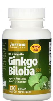 Jarrow Formulas Ginkgo Biloba 50:1 (Гинкго Билоба 50:1) 120 капсул